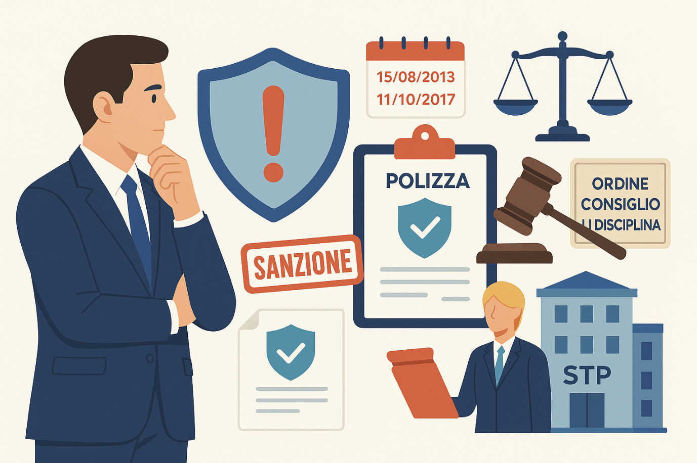 Sanzioni per mancata assicurazione professionale: guida chiara